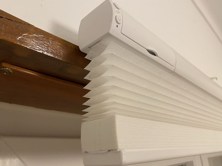 Estores elétricos IKEA Smart 140 cm – 2 unidades, como novos