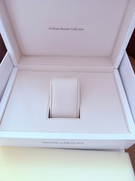 Nowe pudełko na zegarek baume & mercier