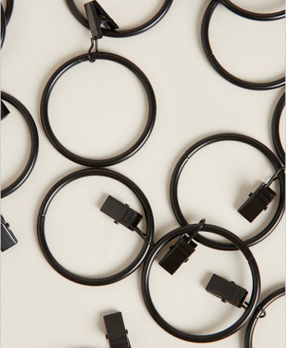 Large Curtain Ring (Pack of 20) Zara Home, New64740794249474123