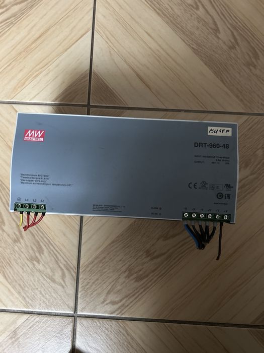 Zasilacz Mean Well DRT-960-48