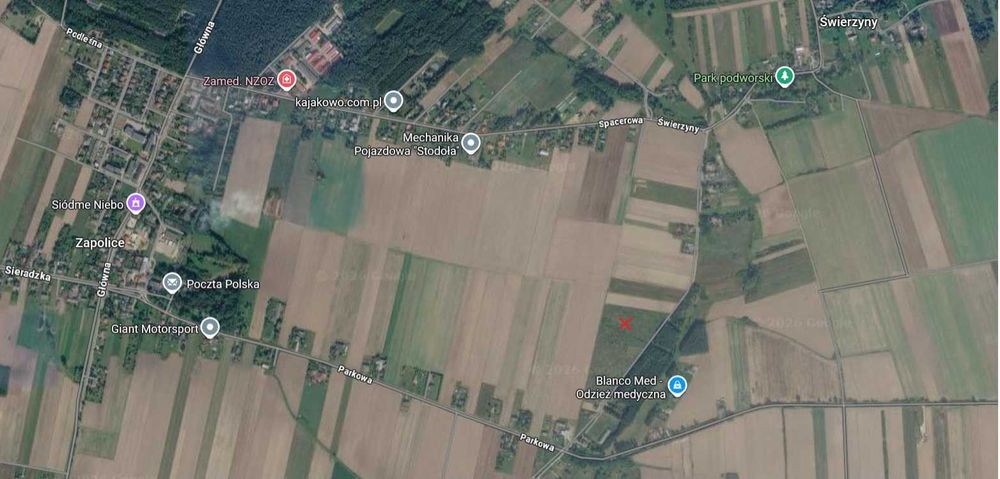 Sprzedam Działkę rolno-budowlana 2,15 ha z Warunkami Zabudowy – Zapolice