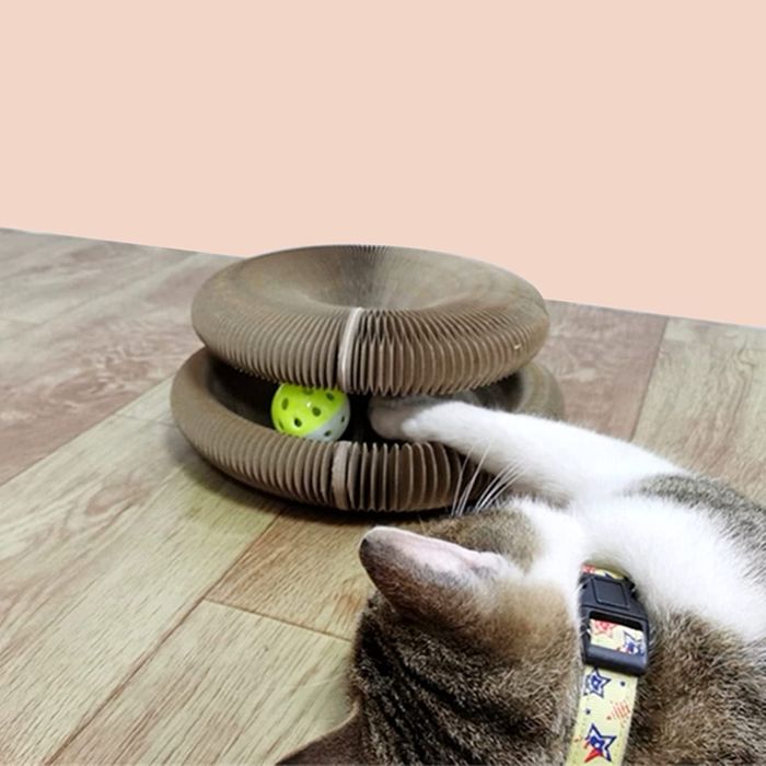 Іграшка для котів, кігтеточка / Игрушка-когтеточка для котов