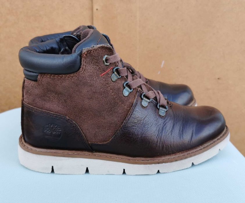 Кожаные демисезонные ботинки Timberland 33 р. Оригинал