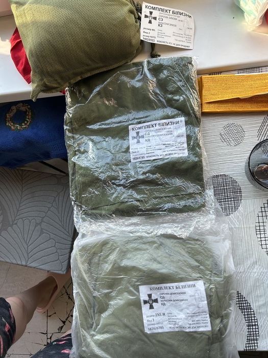 Термобельё ВСУ, ЗСУ. M/L, 2XL/R Комплект зимнего нижнего белья. Д холодной погоды