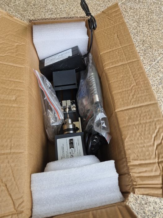mini torno mecânico multifuncional de bancada,