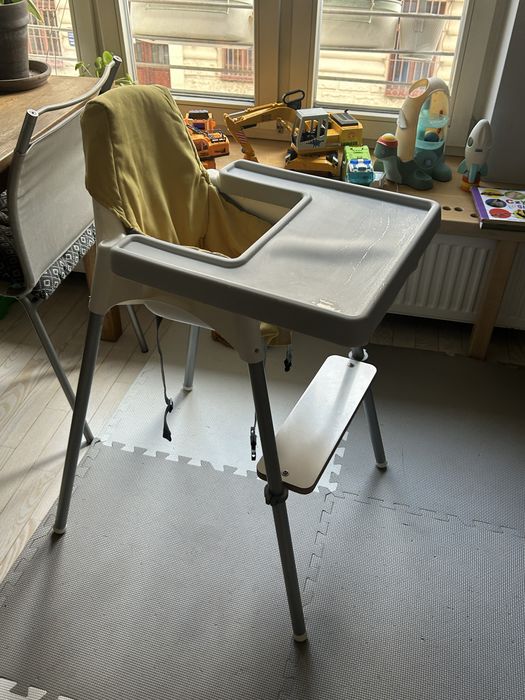 Krzesełko do karmienia ikea + akcesoria + drugi za 60 zł