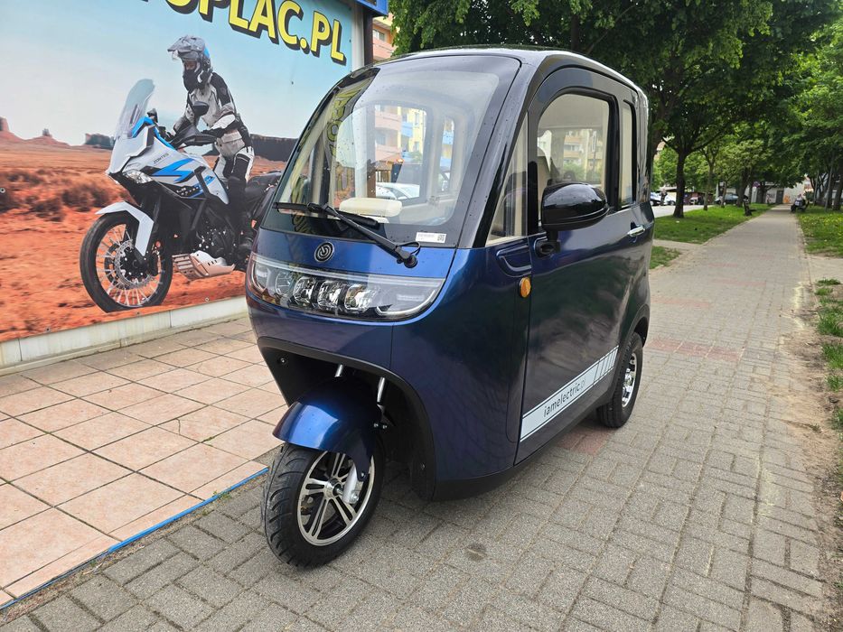 Motorower elektryczny FLIPPER MAX S lithium! Nowość 2026! Trójkołowy!Bez Prawka!Raty!Dowóz!