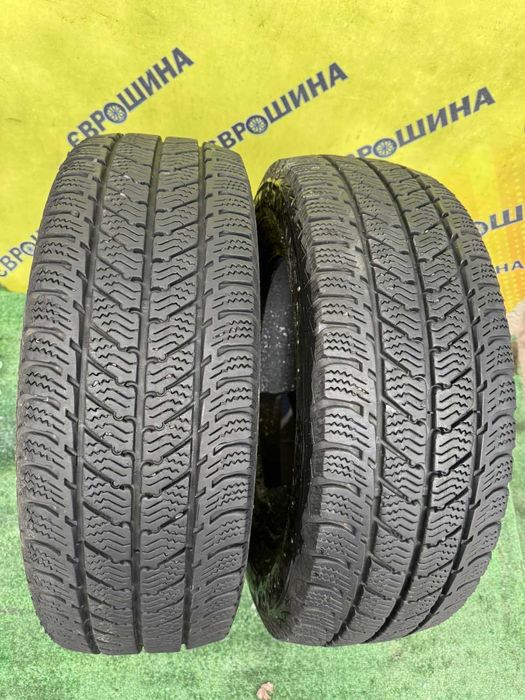 Шини Semperit Van-Grip 3 215/65R16C Пара Зимові Б/у Вантажні Оригінал