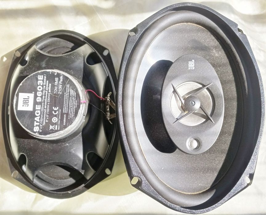 STAGE 9603E Colunas auto JBL 16X9 3 Vias