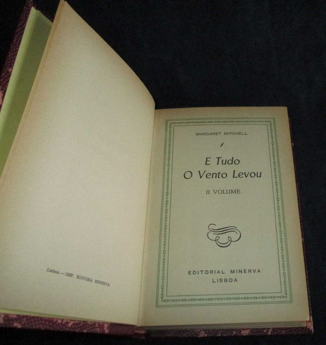 Livro E Tudo o Vento Levou Margaret Mitchell 2 Volumes