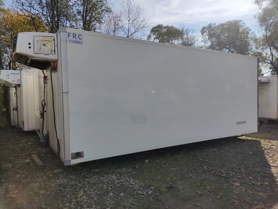 Zabudowa kontener chłodnia stacjonarna