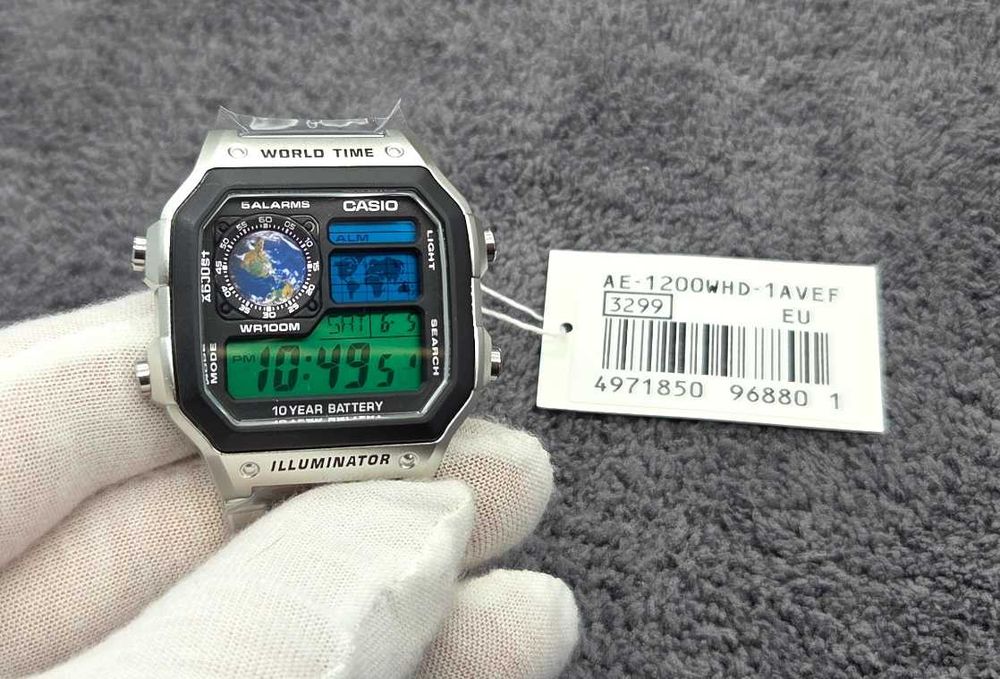 Casio Royale Green Earth AE-1200WHD – Fabrycznie Nowy Unikat Ziemia
