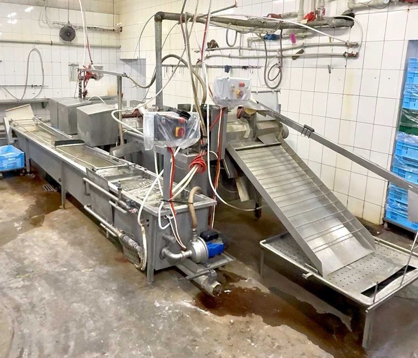 Лінія очищення оболонки з рециркуляцією води DAT-Schaub RS 800mm-4