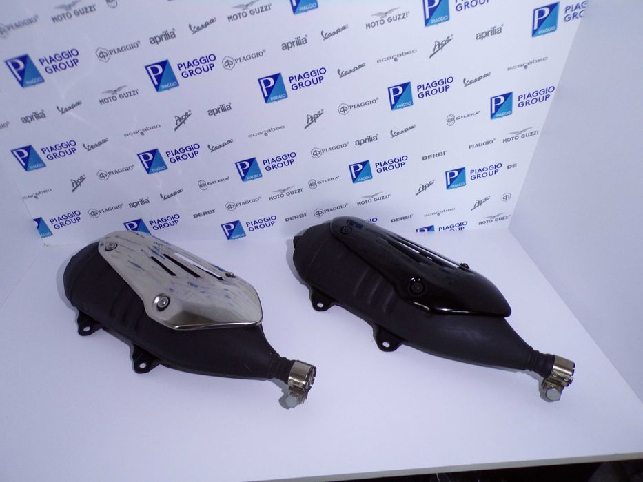 Tłumik Wydech Vespa GTS 125 I'Get Najnowszy Model OEM. Nowy!