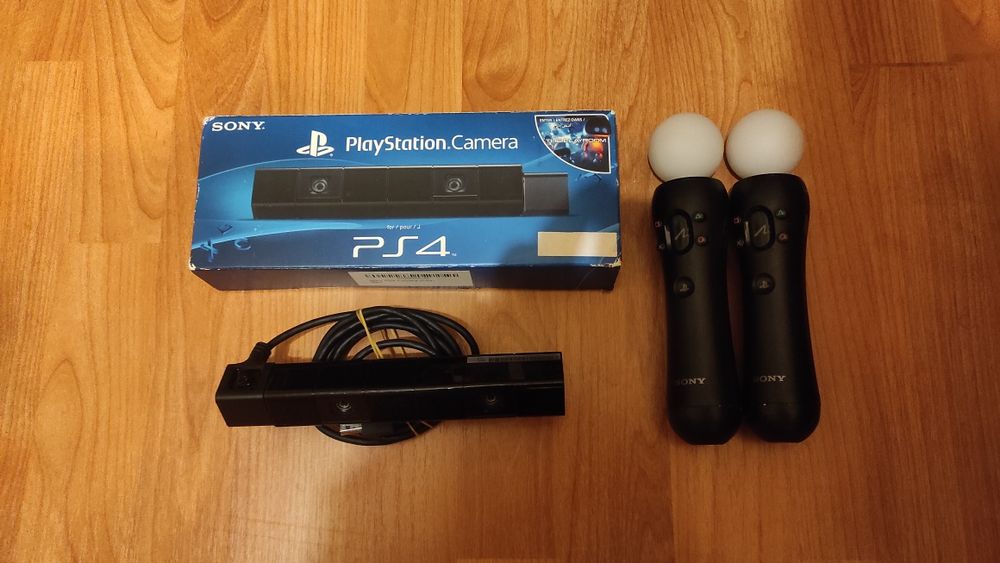 Conjunto Move PlayStation 4 e ps3