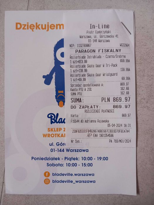 Rolki Rollerblade Zetrablade