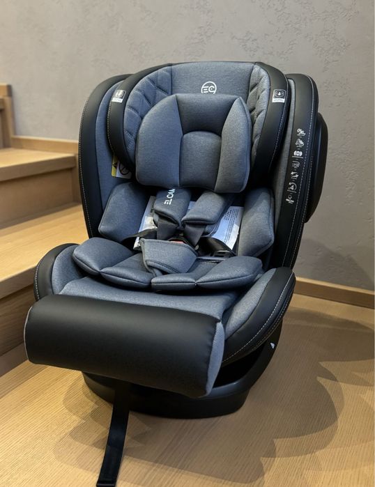 РОЗПРОДАЖ! Автокрісло El Camino Evolution 2 з Isofix та обертом 360°