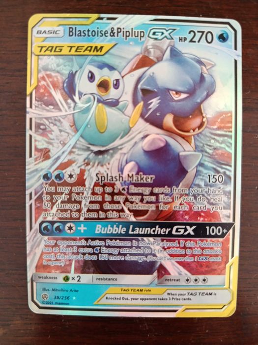 Blastoise & Piplup GX