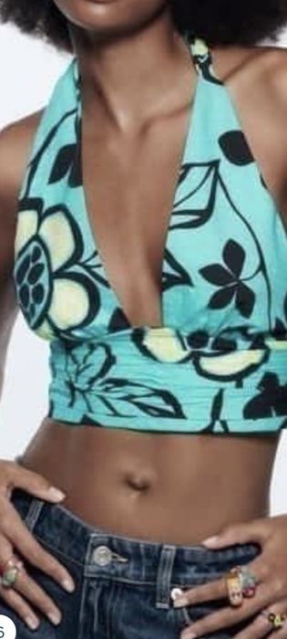 Crop top Zara 38