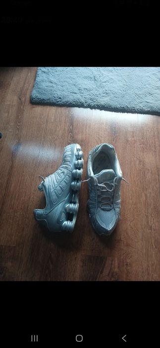 Buty nike shox szare