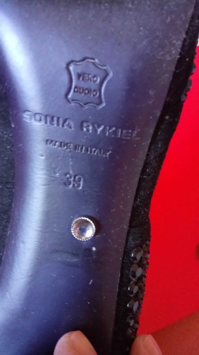 Сапожки ботінки з кристалами Сваровські Sonia Rykiel