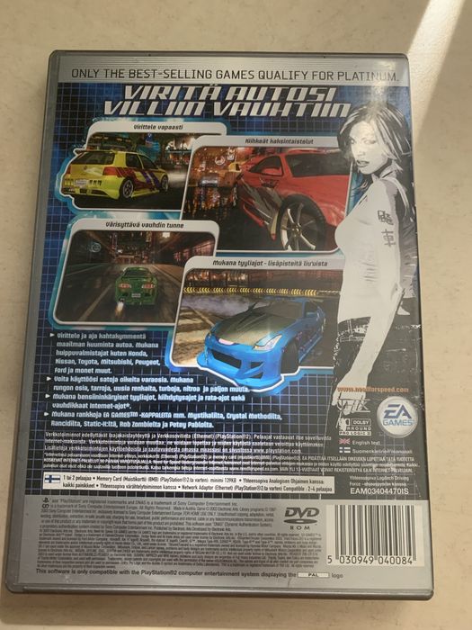 Need for speed underground ps2