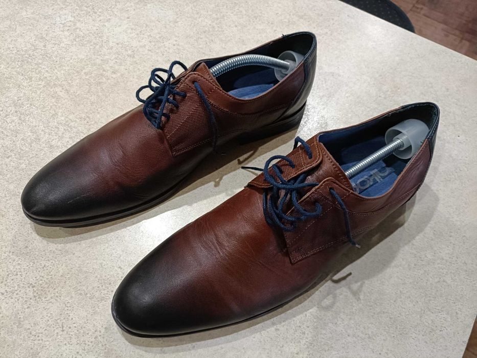 Męskie eleganckie buty Nikopol roz. 44