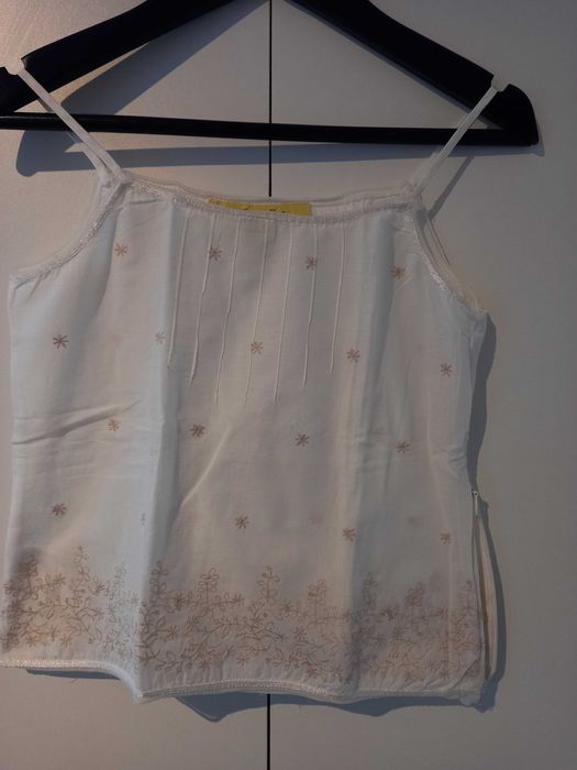 Túnica Mássimo Dutti Bordada como nova