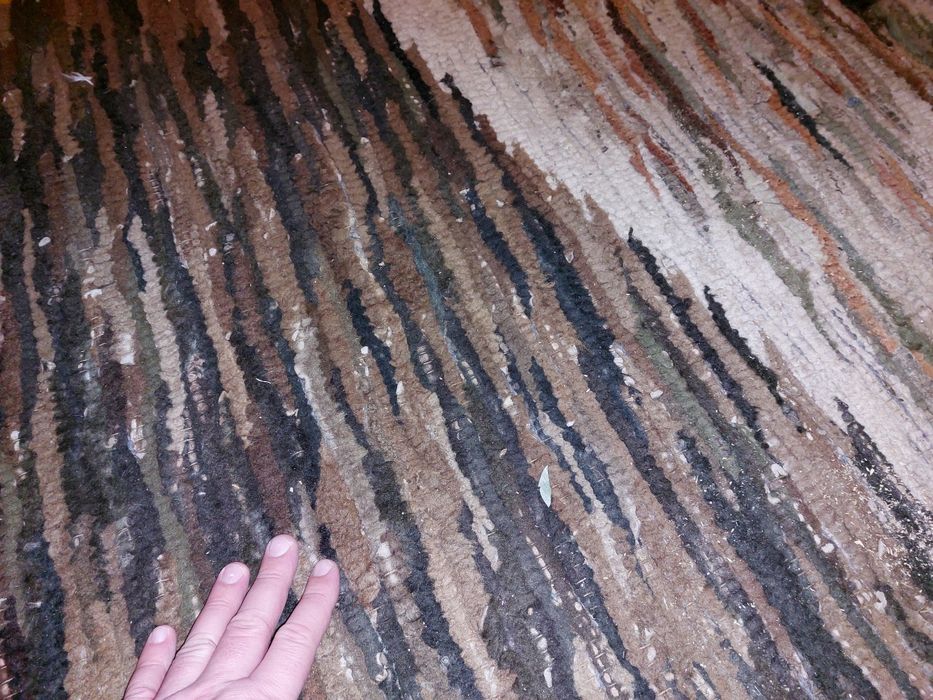 Dywan skórkowy skórzany