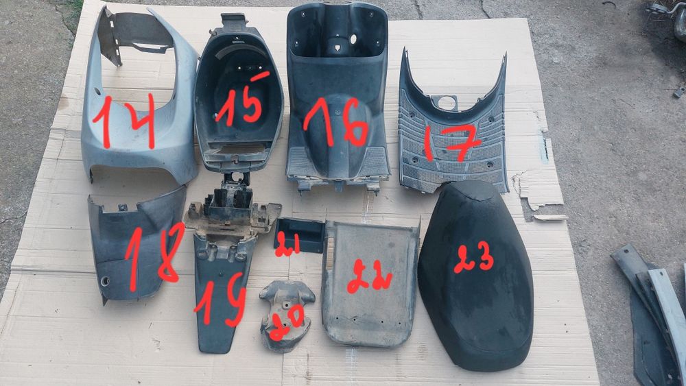 Пластик Honda Dio 27, пластик хонда діо 27