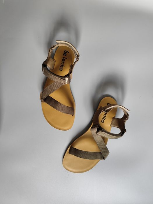 Sandały barefoot 38 be Lenka flexi olive garden nowe