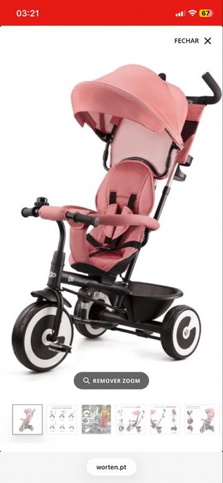 Carrinho 5 em 1 kinderKraft