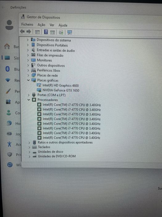 HP EliteDesk i7 4770,gtx1650 4gb,32gb ddr3,250gbssd