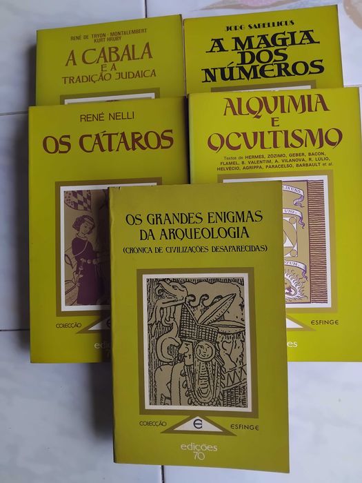 5 Livros do Oculto e Desconhecido: Ciências Ocultas