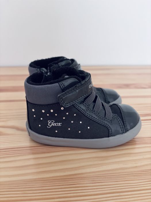 Черевики кеди кросівки хайтопи geox на вузьку ногу