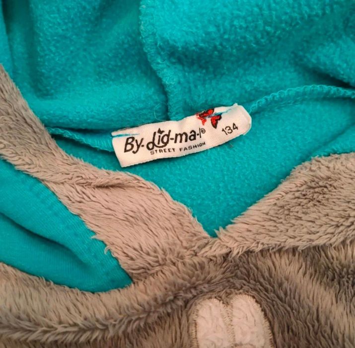 Bluza kròlik z uszami r.134