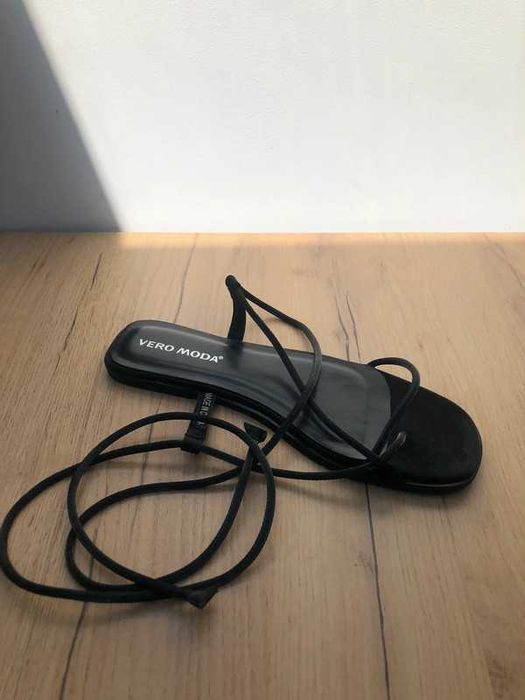 Vero Moda Sandały Damskie - Czarne - Rozmiar 41