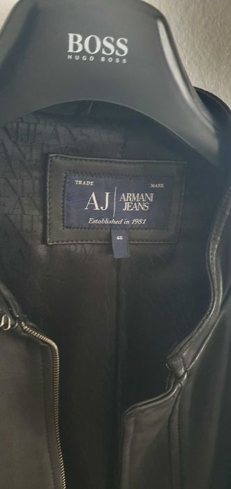 Casaco Armani couro