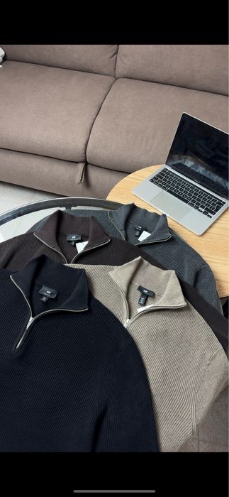 Мужская кофта полузамок H&M