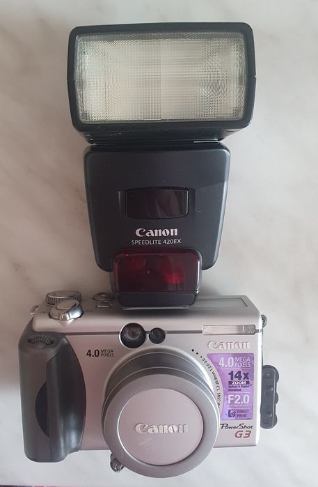 Стан нов.! Фотокам.ЦИФРОВ.Canon PowerShot G3 4MP+3 карти пам.