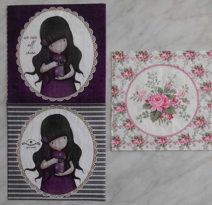 Serwetki decoupage dziecięce Gorjuss z dziewczynkami