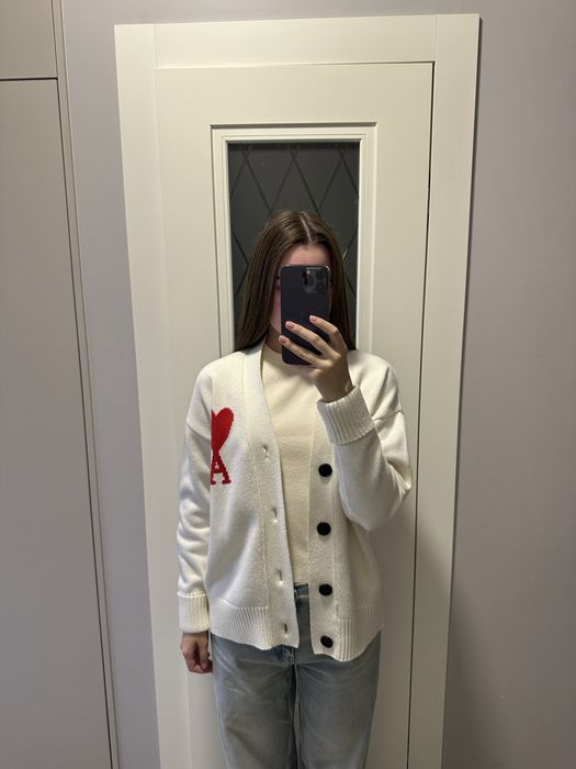 Теплий кардиган ami.paris