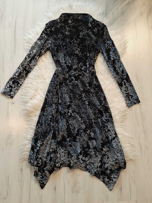 Mohito piękna asymetryczna sukienka midi XS 34