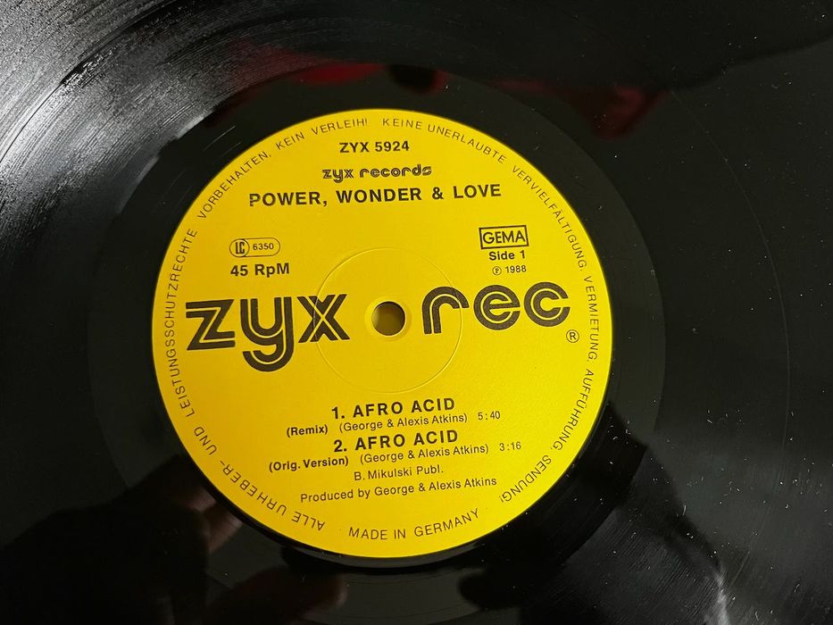 Power, Wonder & Love - Afro Acid / Entertainment For Everyone - Acid House
