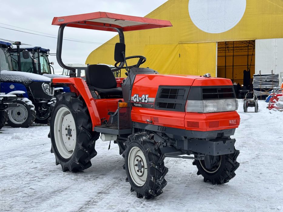 Японський трактор/мінітрактор KUBOTA GL23!+Дашок! РЕВЕРС! 4х4!+ ФРЕЗА