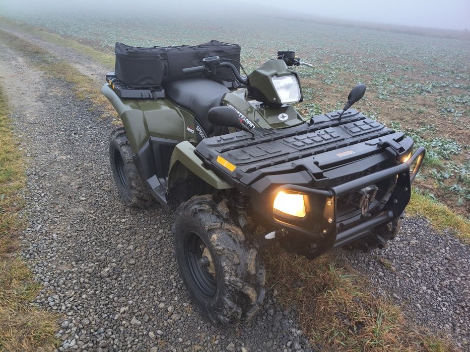 Polaris Sportsman 500 H.O zarejestrowany z ważnym przeglądem