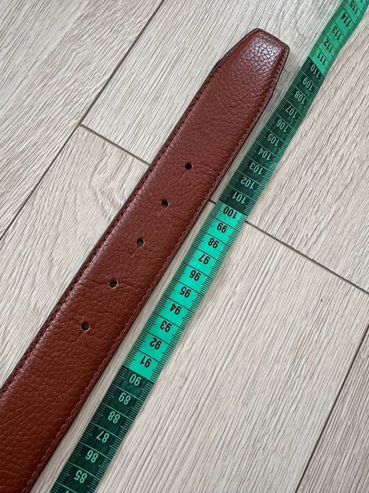 Ремень Hermes натуральная кожа, ремень кожа, пояс