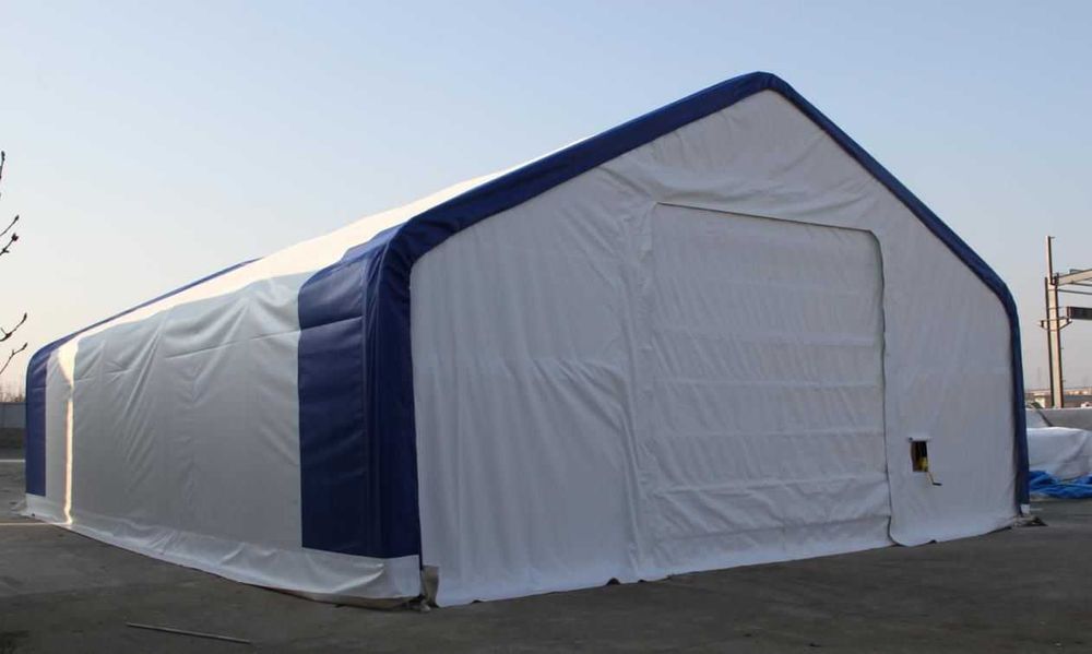 Hala namiotowa magazynowa Całoroczna Namiot przemysłowy PRODUCENT