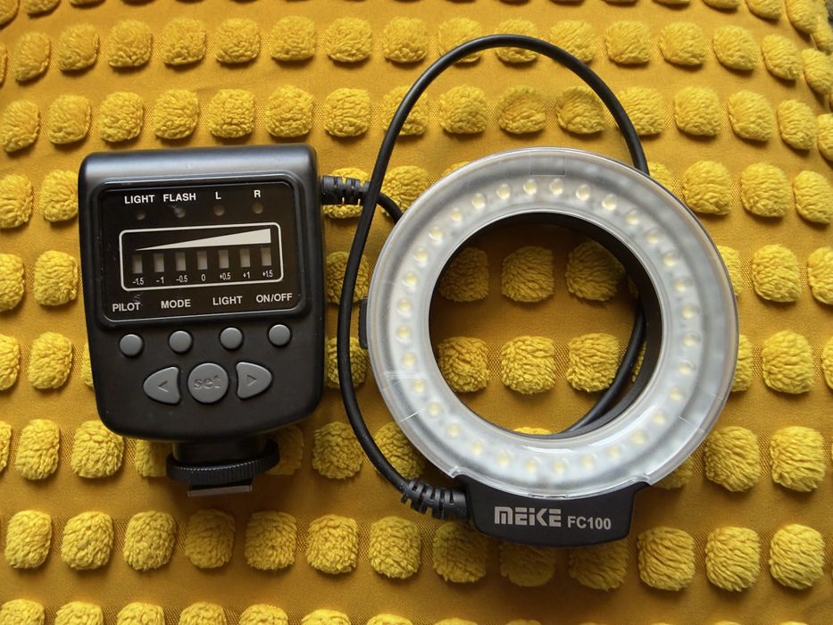 LED ring flash Video/Fotografia