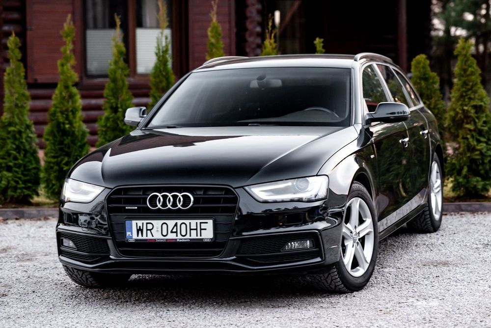 Audi A4 Avant 2.0T 211KM Quattro S-Line Xenon LED Klima Tempoamt PDC Serwis